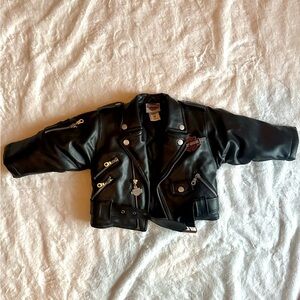 Vintage Harley-Davidson Toddler sized leather Jacket